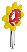 Słuchawka prysznicowa 1-strumieniowa GROHE Rainshower Icon 100 Flowers Tulip 26115DG0