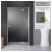 RADAWAY Fuenta New DWJ drzwi prysznicowe 80cm 384012-01-05R Kolor szkła: grafitowe 
