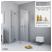 RADAWAY Essenza New KDD-B kabina prysznicowa prostokątna 90x80cm 385071-01-71LB;385070-01-71RB Kolor szkła: mirror 