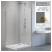 RADAWAY Arta KDD B kabina prysznicowa prostokątna 80x100cm 386160-03-05L;386162-03-05R Kolor szkła: grafitowe 