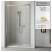 RADAWAY Idea DWJ drzwi prysznicowe 160cm 387020-01-02L; Kolor szkła: satynowe 