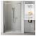 RADAWAY Idea DWJ drzwi prysznicowe 160cm 387020-01-SGL Kolor szkła: ShowerGuard 