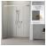 RADAWAY Idea DWD drzwi prysznicowe 150cm 387125-01-05; Kolor szkła: grafitowe 
