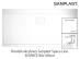 Brodzik akrylowy prostokątny SANPLAST Space Line B/Space 80x180cm 615-110-0300-01-002 Kolor brodzika: biały EW 