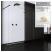 RADAWAY Modo New Black I 150cm kabina prysznicowa Walk-in 388154-54-01; Kolor szkła: przejrzyste 