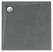 SCHEDLINE Collection Schedpol LIBRA Anthracite Stone brodzik kwadratowy 80x80 cm