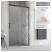 RADAWAY Idea Black DWJ drzwi prysznicowe 110 cm 387015-54-16R Kolor szkła: pixarena 