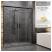 RADAWAY Idea Black DWD drzwi prysznicowe 160 cm 387126-54-SG Kolor szkła: ShowerGuard 