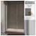 RADAWAY Nes DWS drzwi prysznicowe 100 cm 10028100-01-05L Kolor szkła: grafitowe 