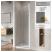 RADAWAY Nes DWB drzwi prysznicowe 80 cm 10029080-01-05R Kolor szkła: grafitowe 