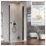 RADAWAY Nes Black DWJ I drzwi prysznicowe 80 cm 10026080-54-SGR Kolor szkła: ShowerGuard 