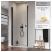 RADAWAY Nes Black DWJ I drzwi prysznicowe 90 cm 10026090-54-SGL Kolor szkła: ShowerGuard 