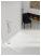 SCHEDLINE Collection Schedpol LIBRA Smooth White brodzik prostokątny 80x110 cm