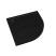 SCHEDPOL Omega Black Stone 3.0455/C/ST brodzik półokrągły 90x90 cm
