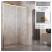 RADAWAY Idea Gold DWJ drzwi prysznicowe 100cm 387014-09-05R; Kolor szkła: grafitowe 
