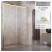 RADAWAY Idea Gold DWJ drzwi prysznicowe 100cm 387014-09-02R; Kolor szkła: satynowe 