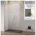 RADAWAY Essenza Pro 8 Gold Walk-in kabina prysznicowa 55cm 1012055-09-05 Kolor szkła: grafitowe 