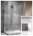 RADAWAY Almatea KDJ+S kabina prysznicowa przyścienna 80x80x80cm 31532-01-05R1;31532-01-05R2 Kolor szkła: grafitowe 