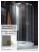 RADAWAY Premium Plus E 1900 kabina prysznicowa asymetryczna 100x80cm 30491-01-05N; Kolor szkła: grafitowe 