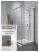 RADAWAY Premium Plus C kabina prysznicowa kwadratowa 100x100cm 30443-01-05N; Kolor szkła: grafitowe 