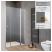 RADAWAY Eos 2021 DWJS drzwi prysznicowe 130cm 13799455-05R; Kolor szkła: grafitowe 
