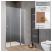 RADAWAY Eos 2021 DWJS drzwi prysznicowe 140cm 13799456-08R; Kolor szkła: brązowe 