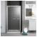 RADAWAY Twist DW drzwi prysznicowe 80cm 382001-05 Kolor szkła: grafitowe 