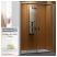 RADAWAY Premium Plus DWD drzwi prysznicowe 150cm 33393-01-01N
